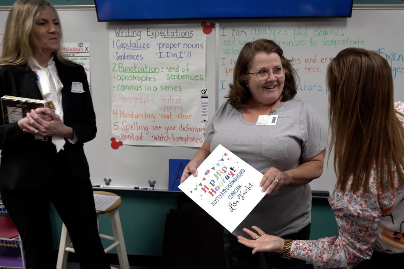 Texas Association of Teacher Educators Honors McGill Fourth Grade Teacher with Distinguished Clinician of the Year Award